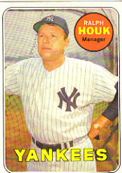 1969 Topps Baseball Cards      447A    Ralph Houk MG